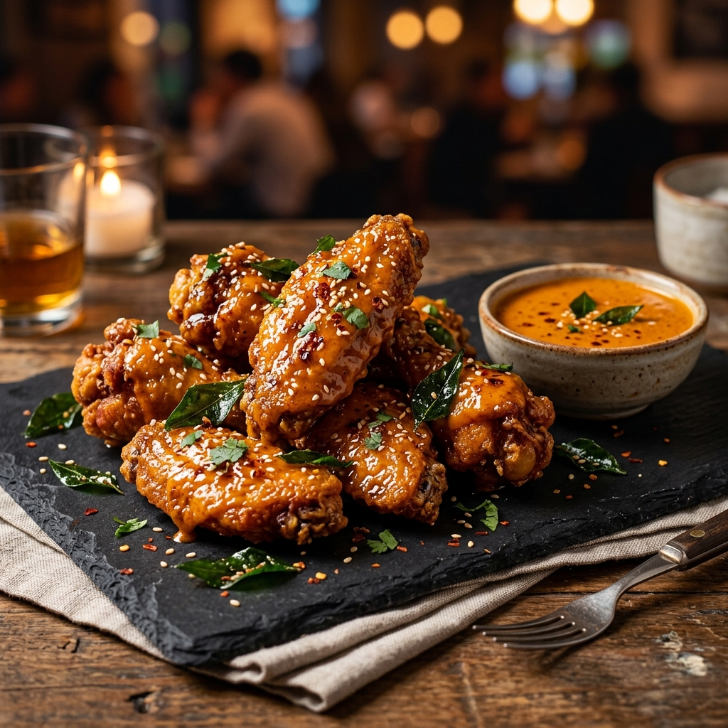 Butter Chicken Wings